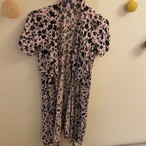 Seraphine floral midi nursing/maternity dress